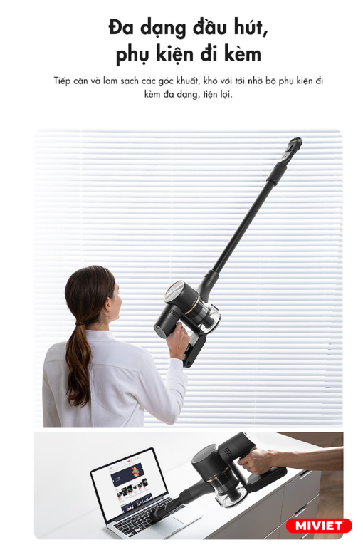 Máy hút bụi cầm tay không dây - Dreame R10 Pro - Chính hãng