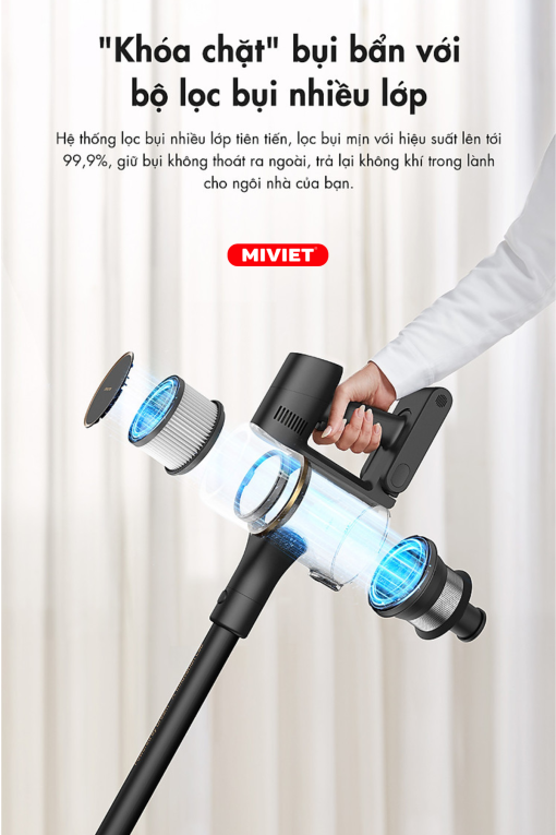 Máy hút bụi cầm tay không dây - Dreame R10 Pro - Chính hãng