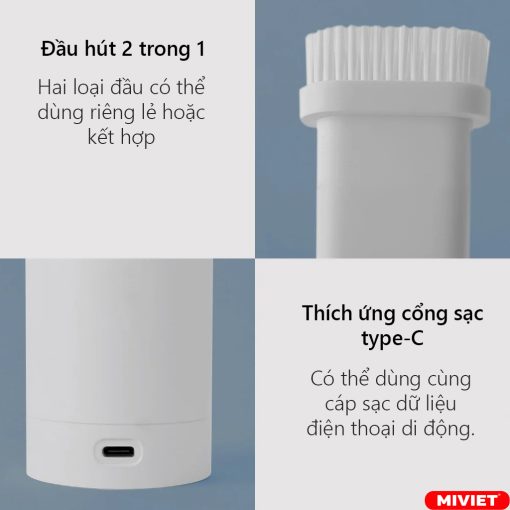 Tiện lợi tối đa với cổng sạc type C