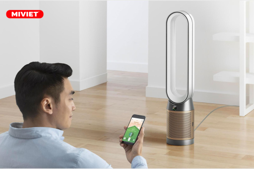 Kiểm soát và giám sát chất lượng không khí từ mọi nơi bằng ứng dụng MyDyson.