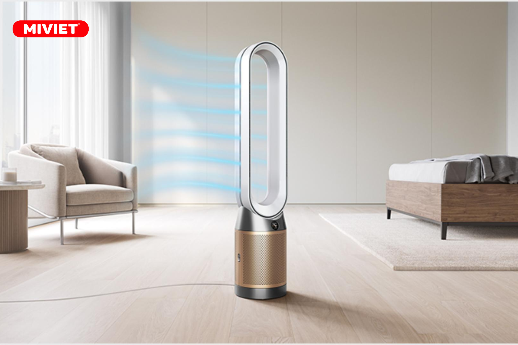 Máy Lọc Không Khí Dyson Purifier Cool Formaldehyde TP09 - Bản Quốc Tế - BH 24 Tháng Bộ lọc xúc tác có tác dụng tạo không gian mát mẻ trong căn phòng