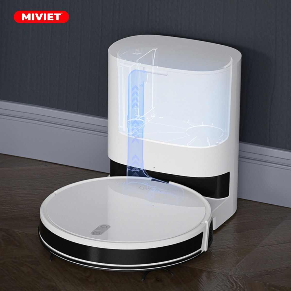 Robot hút bụi lau nhà Lydsto G2- Bản Quốc Tế - BH 12 Tháng Robot hút bụi lau nhà Lydsto G2