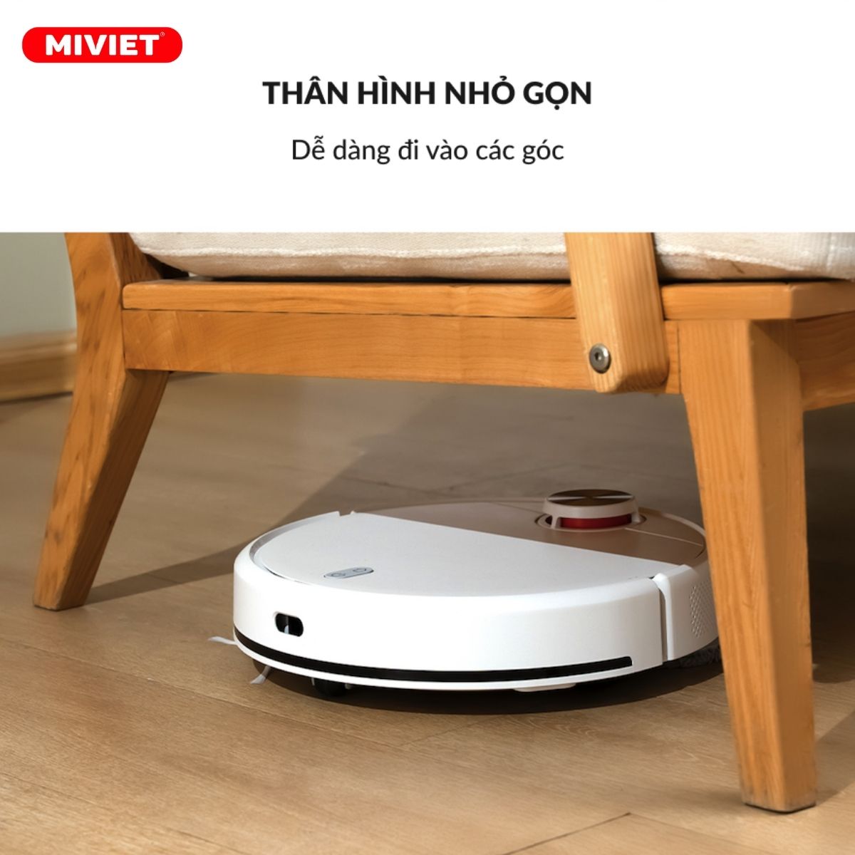 Robot Hút Bụi Lydsto W3 - Bản Quốc Tế - BH 12 Tháng Hệ thống giảm tiếng ồn và khả năng di chuyển mượt mà