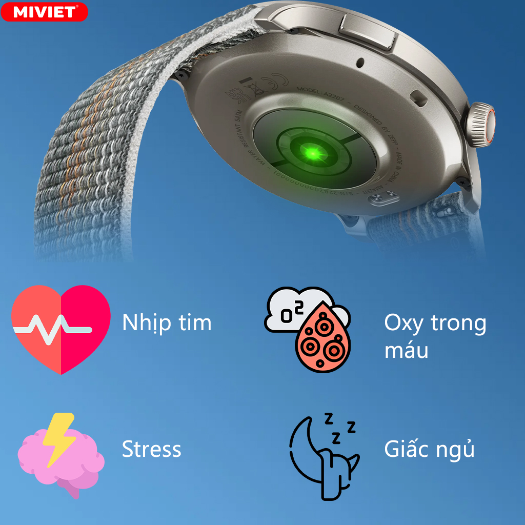 Đồng hồ thông minh Amazfit Balance - New 2024 Đeo một chiếc đồng hồ Amazfit Balance nhưng được “lợi 4 phần sức khỏe”