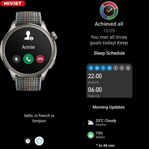 Tiện ích thông minh khác của đồng hồ Amazfit Balance 
