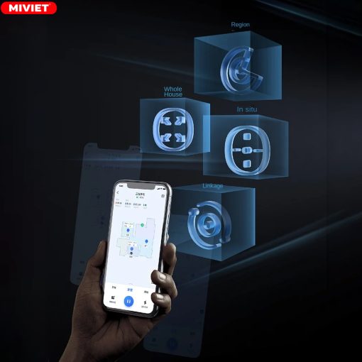 Ecovacs Airbot Andy Pro hỗ trợ nhiều chế độ lọc được tùy chỉnh qua app