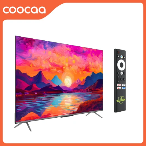Google Tivi Coocaa 55Y72 Pro 4K QLED 55 inch - Quốc Tế - Hàng Chính Hãng