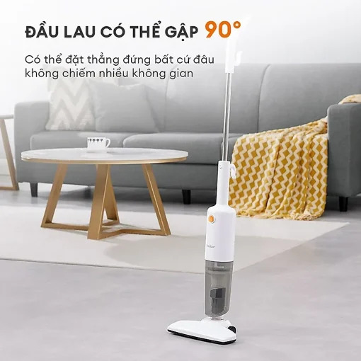 Máy hút bụi có dây Gaabor VCW14M-WH01B đầu xoay gập 90 độ