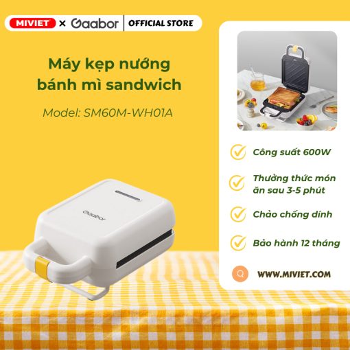 Máy kẹp sandwich SM60M-WH01A chính sách