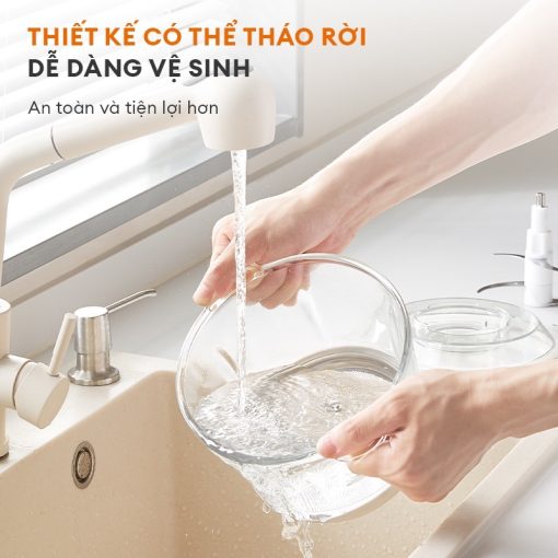 Máy xay thịt đa năng GAABOR MG20M-WH01A thiết kế tháo rời