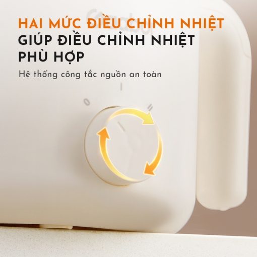 Nồi điện đa năng Gaabor GR-N15A 2 mức chỉnh nhiệt