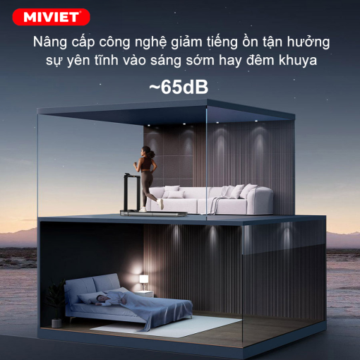 Máy chạy bộ gấp gọn Kingsmith MX16 - Bản Quốc Tế - Chính Hãng