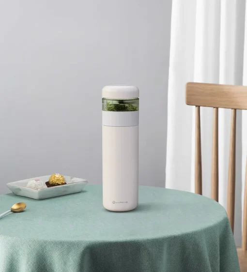 Bình giữ nhiệt LUMIAS HB-4500 400ml - Trắng - Chính hãng