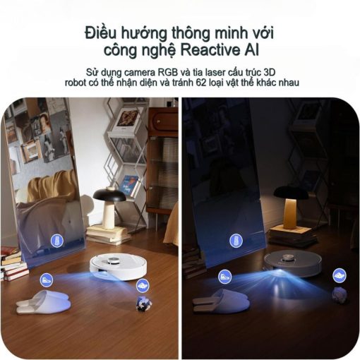 Robot hút bụi Roborock Q Revo Curv