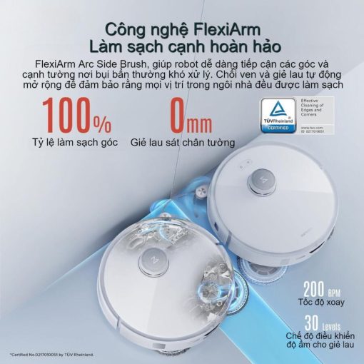 Robot hút bụi Roborock Q Revo Curv