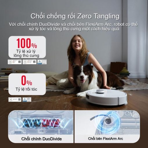 Robot hút bụi Roborock Q Revo Curv
