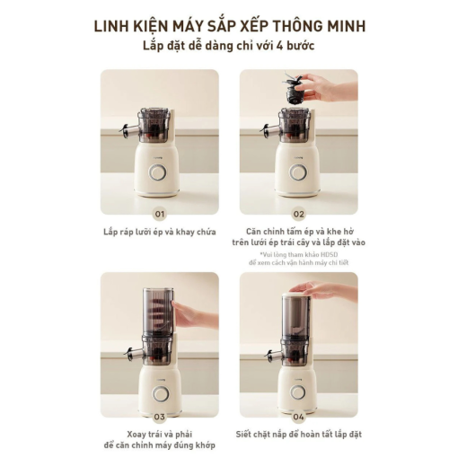Máy ép chậm Joyoung JSJ-550 | Dung tích 800ml | Công suất 120W