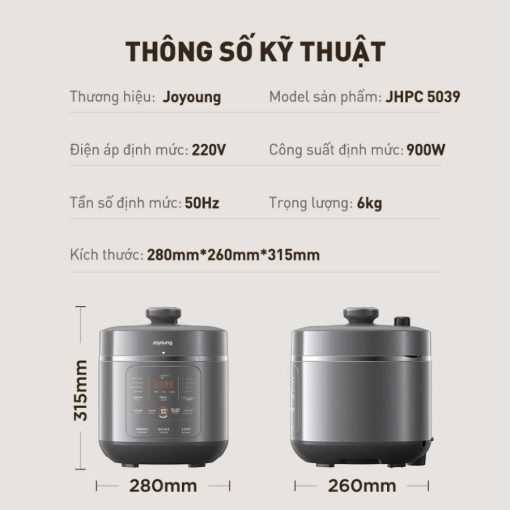 Nồi áp suất Joyoung JHPC-5039