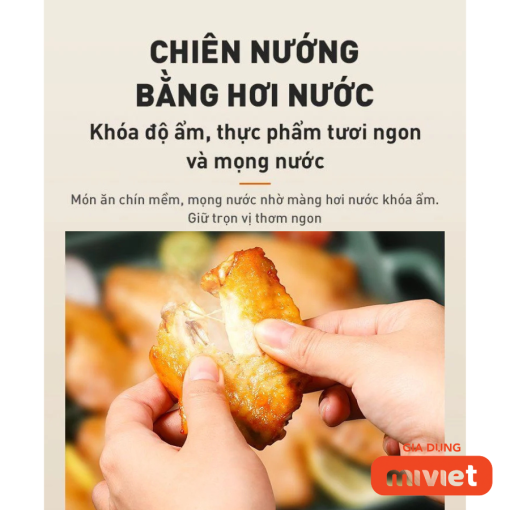 Nồi chiên không dầu 5L Joyoung JAF-565 | Công suất 1500W | Điều khiển núm xoay