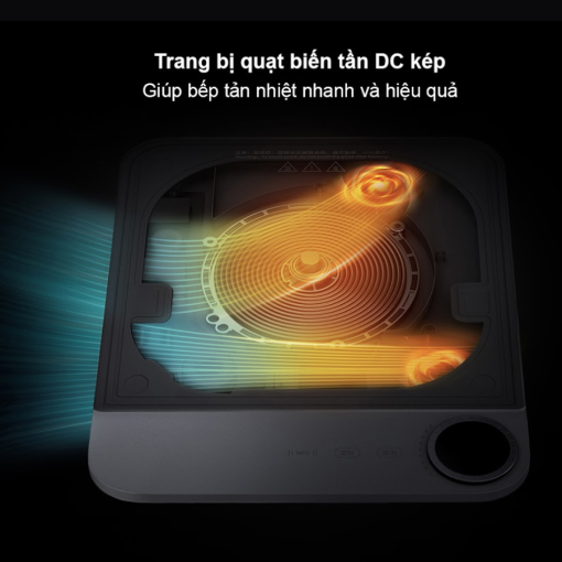 Bếp từ siêu mỏng Xiaomi Mijia MCL04M 99 mức nhiệt