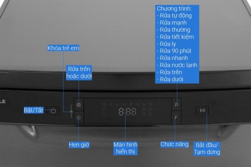 Máy rửa chén độc lập HAFELE HDW-F602EB