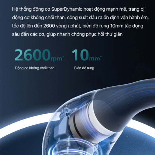 Máy massage cầm tay PHILIPS PPM7331 - Chính hãng