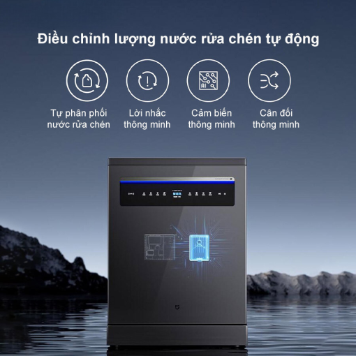 Máy rửa bát rửa chén Xiaomi 16 bộ Mijia P1