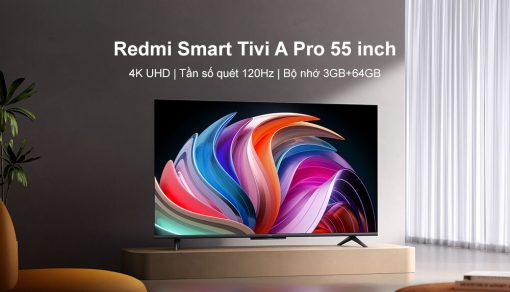 Smart Tivi Xiaomi Redmi A Pro 55 inch 4K – Bản nội địa – Chính hãng