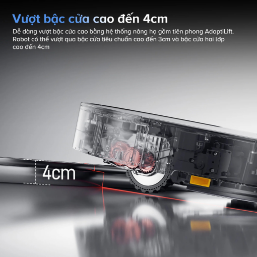 Robot hút bụi lau nhà Roborock Saros 10 – Bản Quốc Tế – Chính hãng